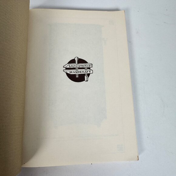 The Mission Furniture of L & J.G. Stickley 1989 Revised Edition Catalog Book - Picture 4 of 12